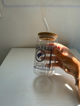 Vaso cristal Juego de Tronos - Casa Stark