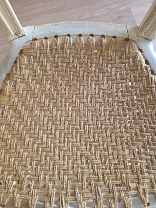 5 Sillas Vintage Madera y ratán