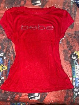 Camiseta roja bebe