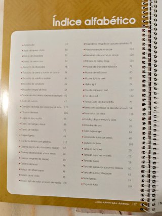 Libro Recetas "Dulces Diabéticos" Sin Azúcar Nuevo