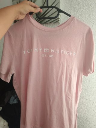 Camiseta Tommy Hilfiger rosa