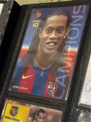 Cromo Ronaldinho FC Barcelona DORSAL 10