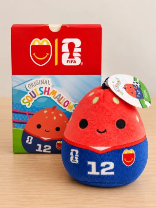 Peluches Squishmallows FIFA 2026 McDonald's