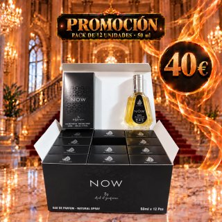 Pack 12 Perfumes Árabes NOW 50ml