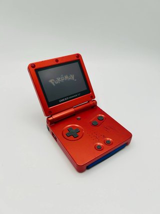 Nintendo Game Boy Advance SP Rosso Testato