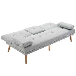Sofá cama reclinable de 3 plazas estilo escandinav