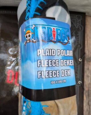 Plaid polar de One Piece Luffy Barco Pirata