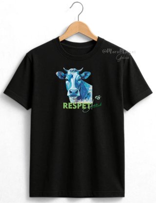 Vaca Azul Respeta es Actitud