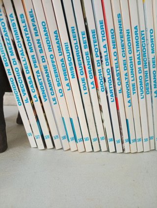 Numero 24 fumetti Tex vintage dal numero 576 -599