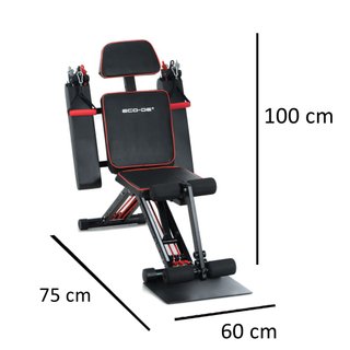 Gimnasio en casa ECO-DE ECO-849.  Multiestación