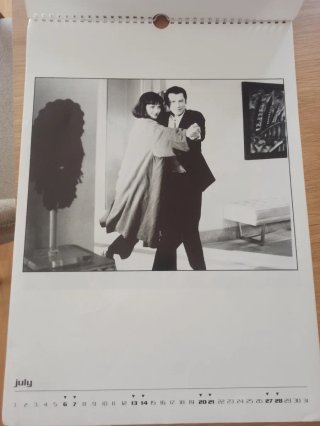 Calendario Pulp Fiction 1996