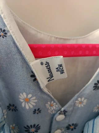 Vestido de Niña Estampado Floral