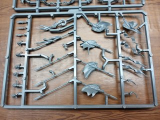 4 Glade Riders Wood elf Warhammer The Old World