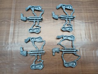 4 Glade Riders Wood elf Warhammer The Old World