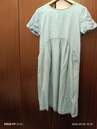 Vestido Vaquero Tencel Made in Italy