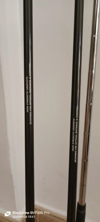 Lote 3 Palos Golf Slazenger Firesteel 2