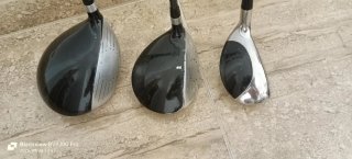 Lote 3 Palos Golf Slazenger Firesteel 2