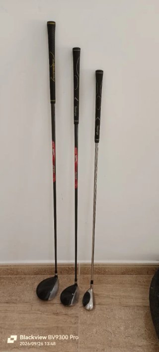 Lote 3 Palos Golf Slazenger Firesteel 2