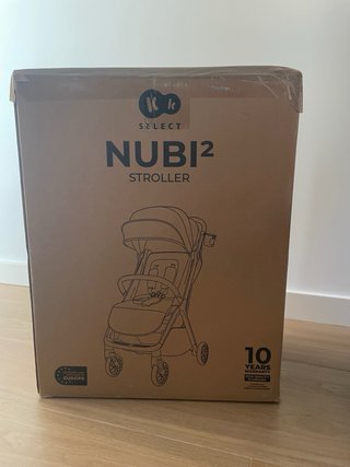 Silla de paseo Kinderkraft Nubi 2 Gris