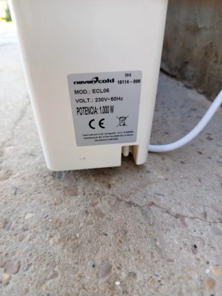 Estufa Eléctrica de Bajo Consumo