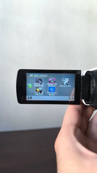 Videocámara JVC GZ-E305WE Full HD Blanca