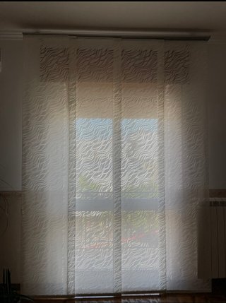 Tende a pannello moderne beige