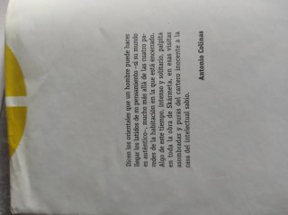El cartero de Neruda, Antonio skarmeta 2001