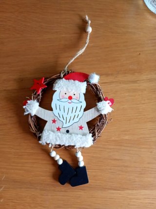 Enfeite de Natal Pai Natal