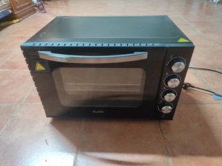 Horno Eléctrico de Sobremesa Negro