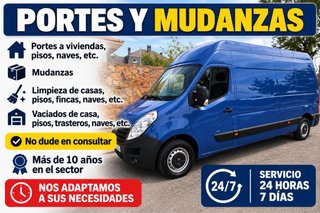 Servicio de Portes y Mudanzas 24/7