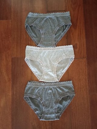 Pack 3 braguitas nuevas a estrenar talla M