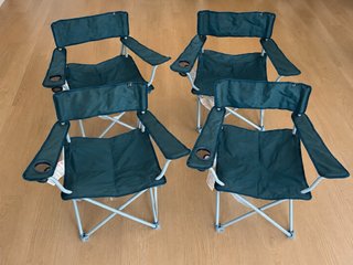 4 Sillas Plegables Quechua Decathlon