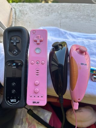 Consola Nintendo Wii Negra Completa
