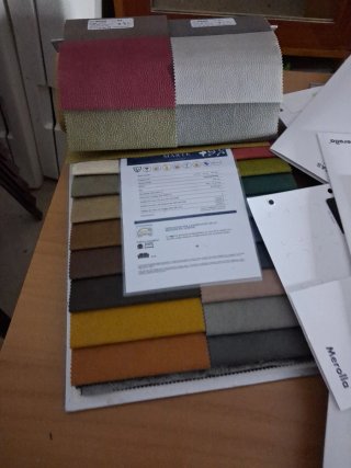 Set di campioncini di tessuti