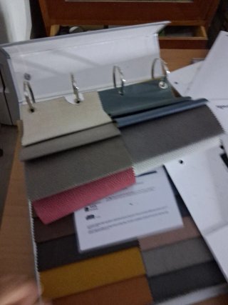 Set di campioncini di tessuti