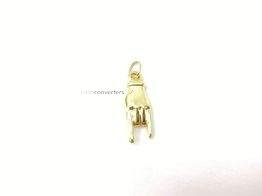 colgante oro 18k