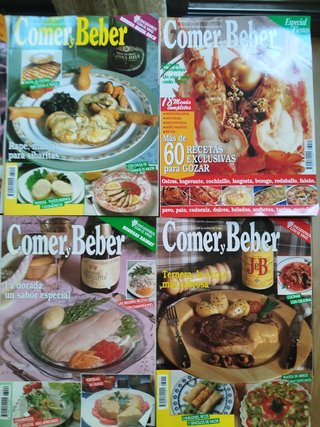 Revistas comer y beber año 1993