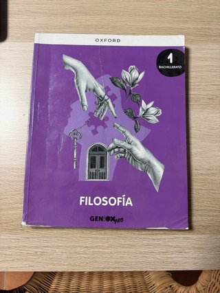 Libro de filosofia primero de bachillerato