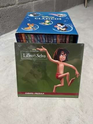 Colección Disney Clásicos (Libros + DVD)