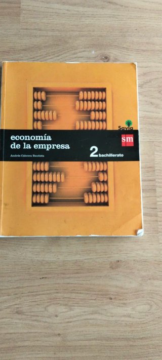 Economía de la empresa, 2 Bachillerato Savia