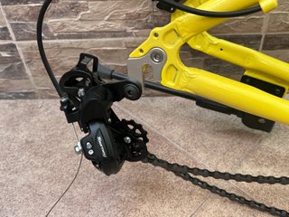 Bicicleta de Montaña MTB Amarilla Talla M