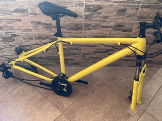 Bicicleta de Montaña MTB Amarilla Talla M