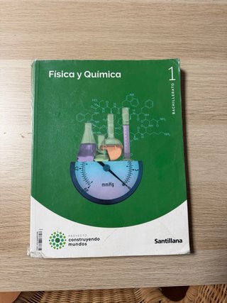 Libro de fisica y quimica primero de bachillerato