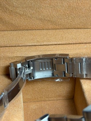 Reloj Seiko Mod Datejust 40mm Plata y Negro