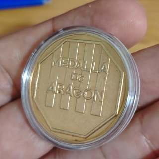 Lote 3 medallas conmemorativas Aragón