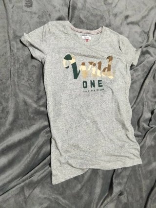 Camiseta Tommy Hilfiger Gris Talla S