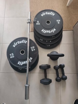 Discos de pesa Virtufit 15kg y 5kg