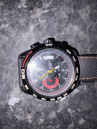 Reloj Viceroy Cronógrafo Negro y Rojo