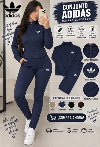 Chándal Adidas Verde Oliva