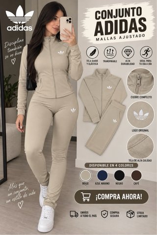 Chándal Adidas Verde Oliva